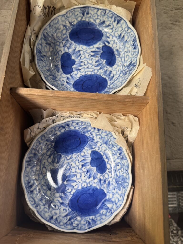 古伊万里染付膾皿